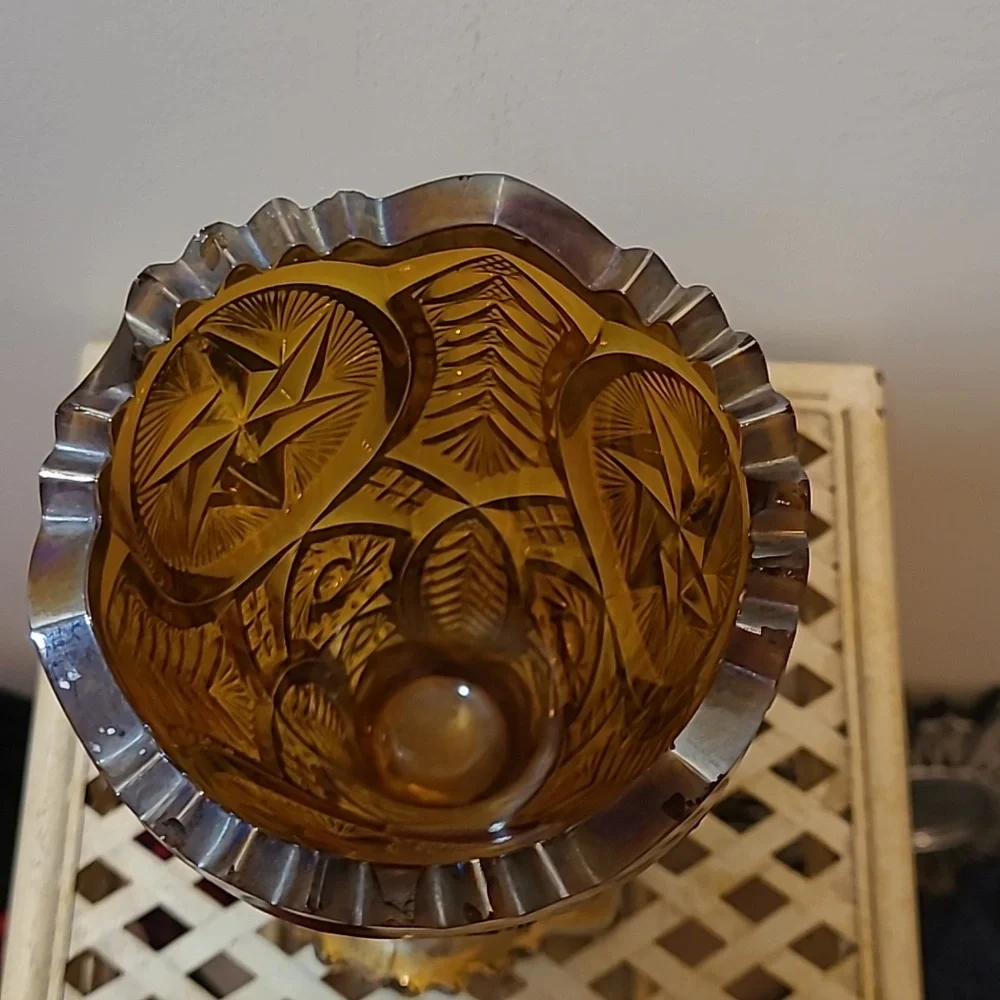 Carnival Glass LE Smith Ohio Star